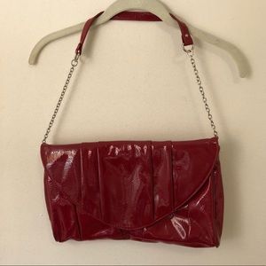 Vintage Red Steve Madden Envelope Purse